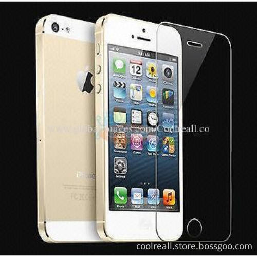 9H Premium Real Toughened Glass Film Guard, Models for iPhone 5/5S/5C Available, Factory Price